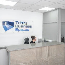 office space kilmarnock trinity business spaces reception desk